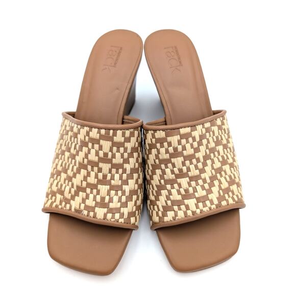 Nordstrom Rack Fatima Wedge Sandal Women's Tan Caramel Size US6M EU37 - Picture 10 of 11